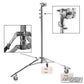 Hi-Hi Roller Stand with Rocky Mountain Leg and 4-1/2" Grip Head