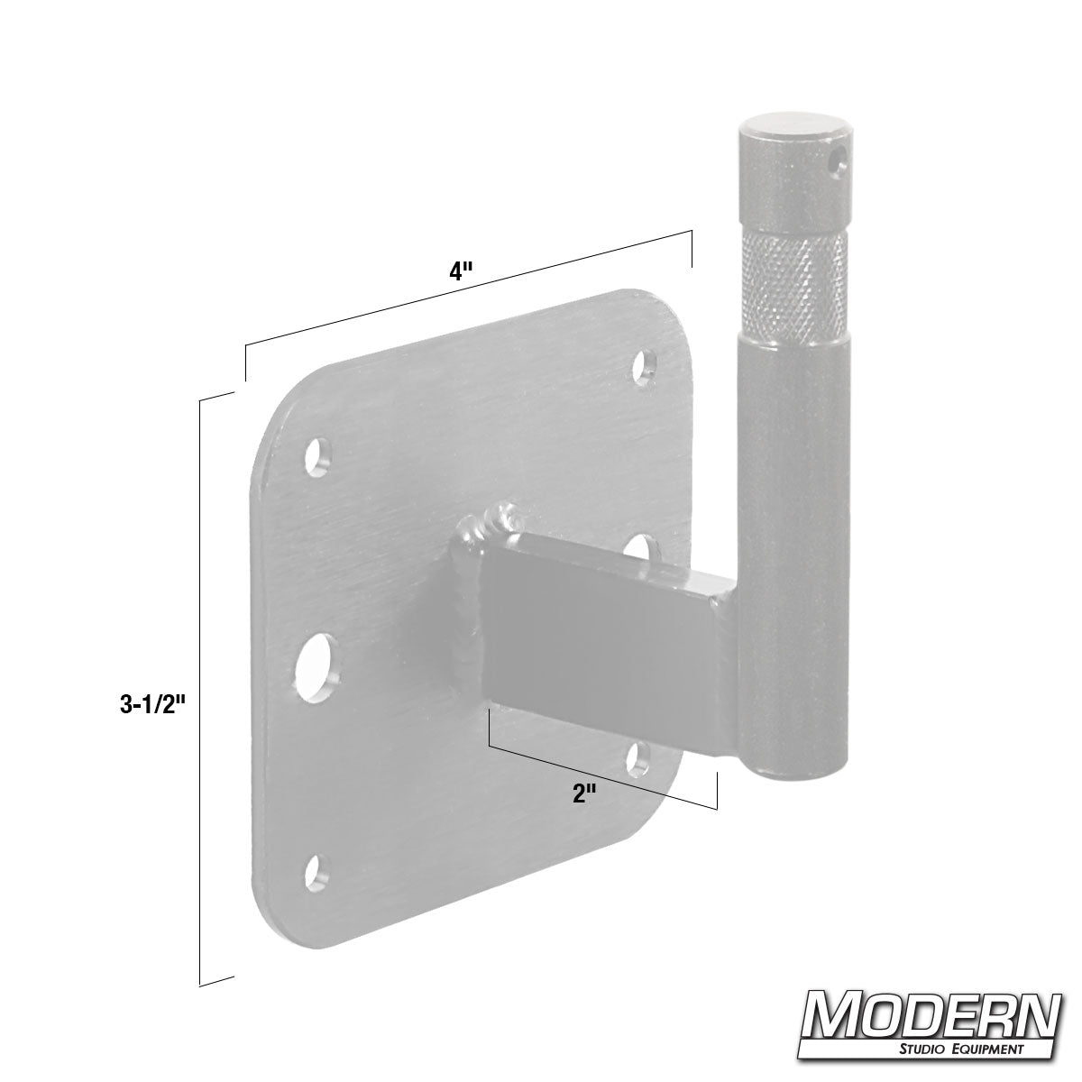 90° Nail on Plate with Baby Pin (Short)