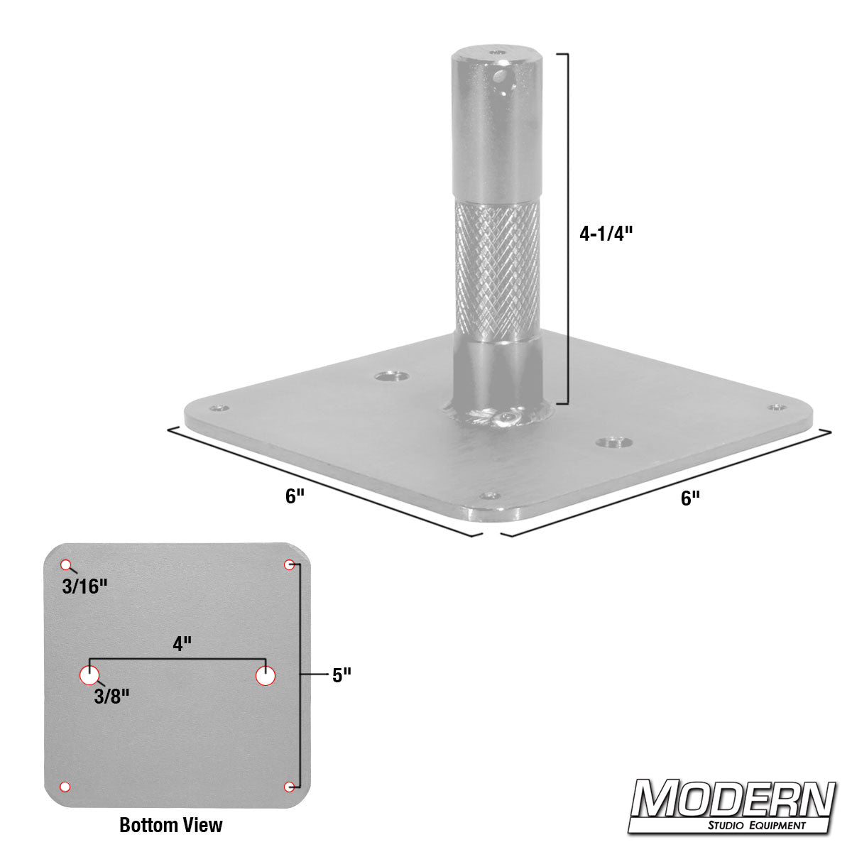 Junior Male Nail on Plate