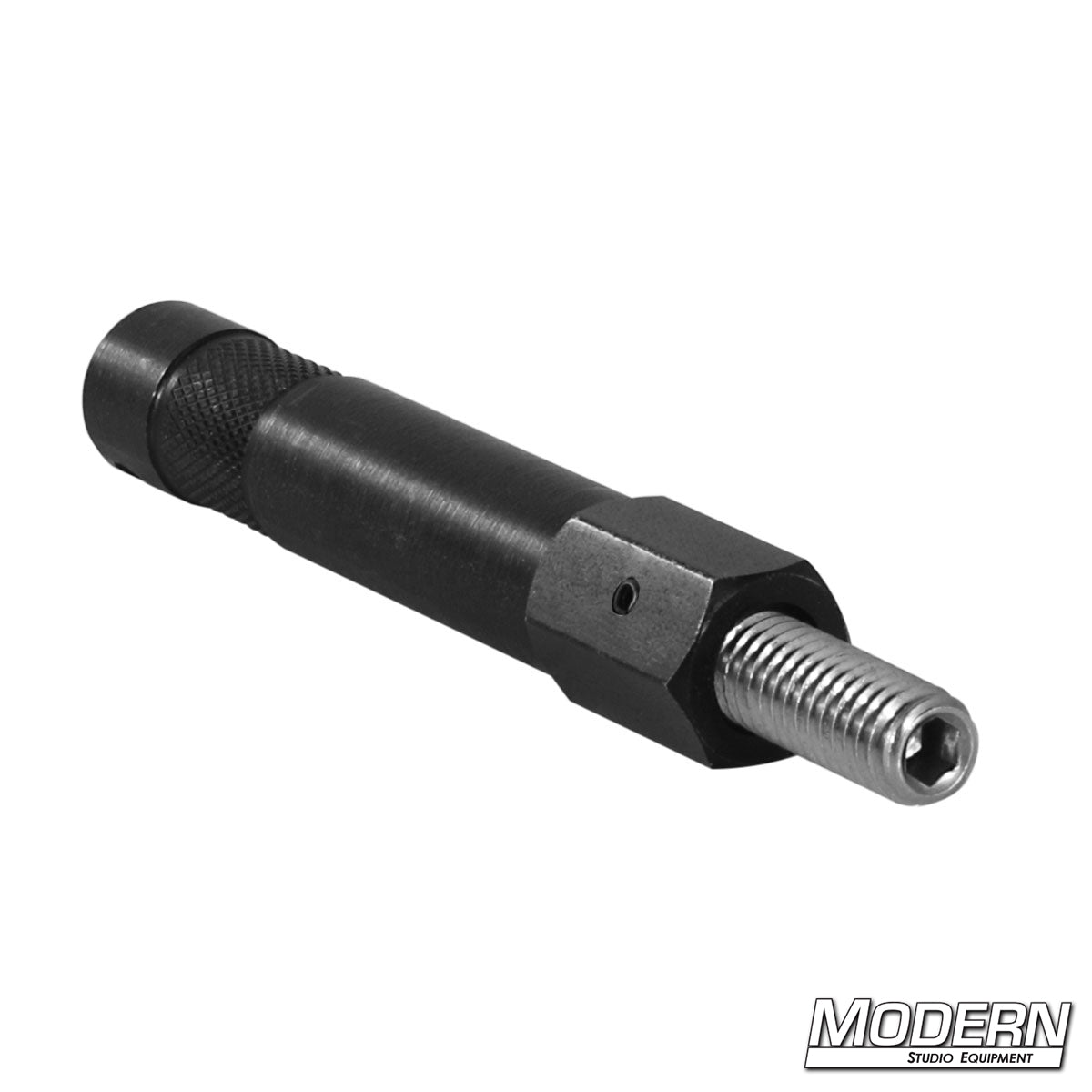 3-inch steel baby pin with 3/8 inch male thread for secure mounting of grip, lighting, and rigging equipment – durable heavy-duty film and photography accessory