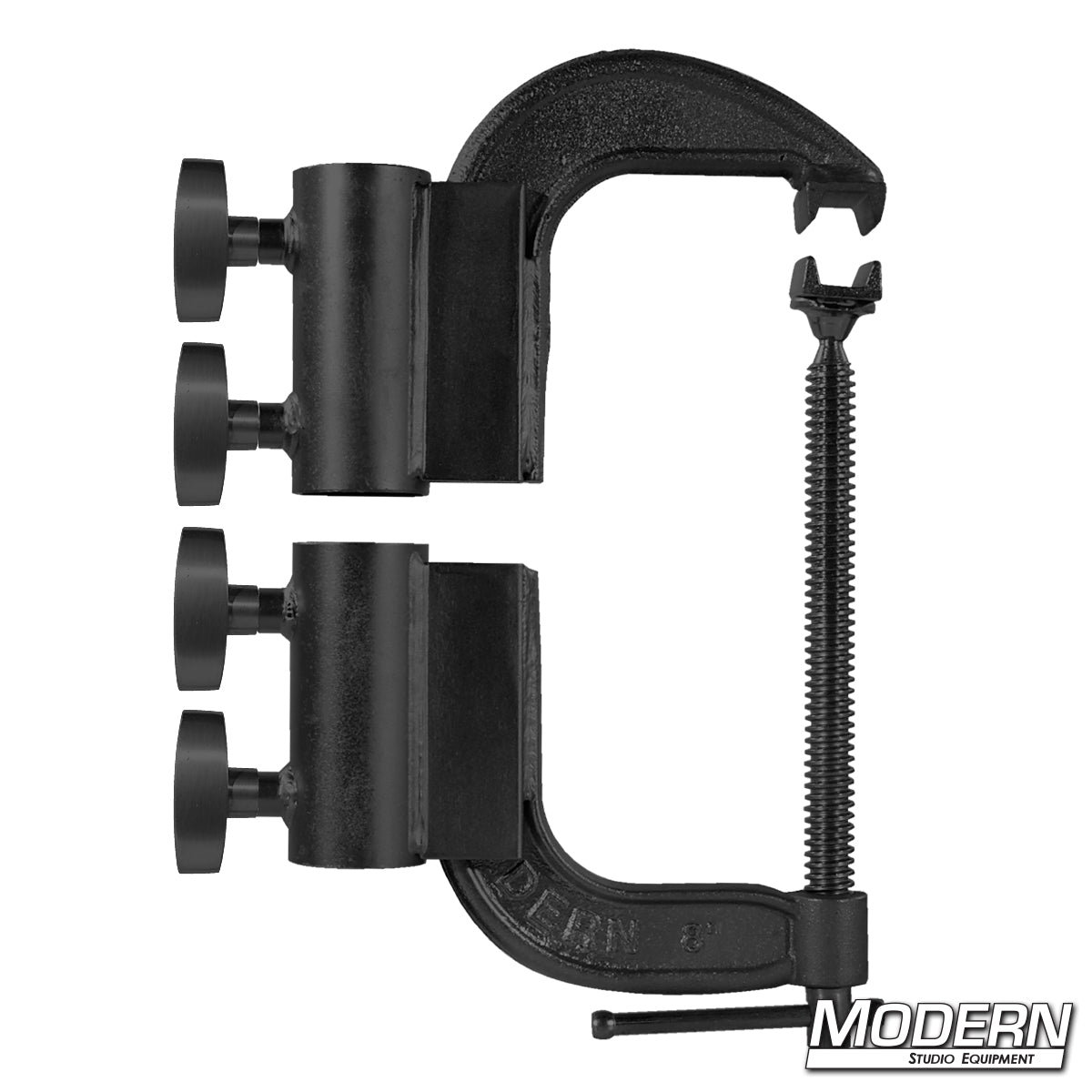 Durable Speed C-Clamps for Speed-Rail® – professional grip hardware for film and studio rigging systems | Modern Studio Equipment