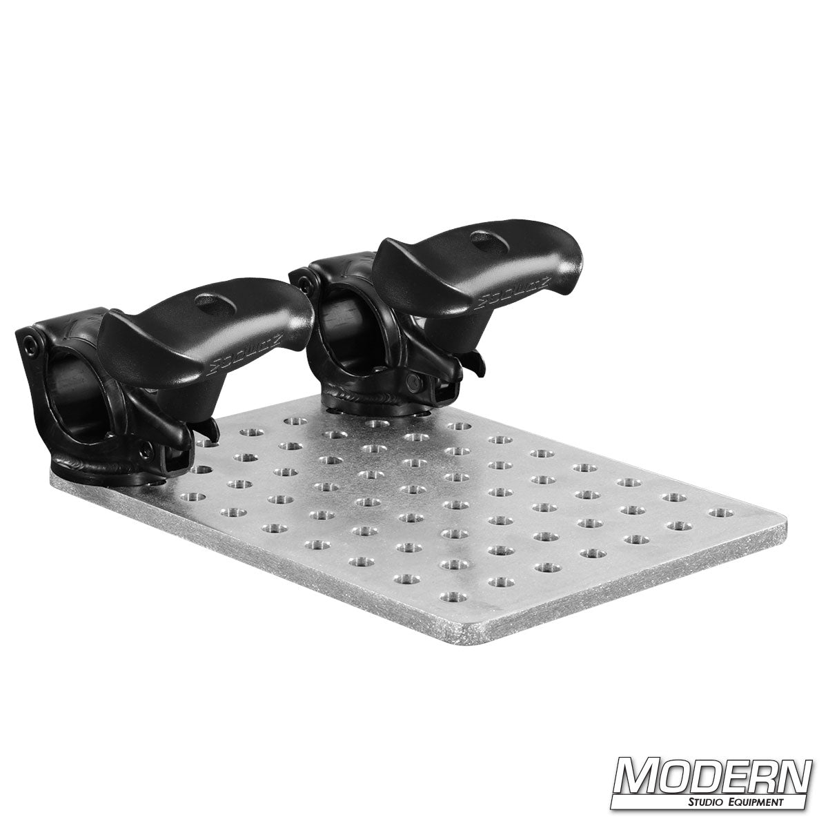 Cheese Plate with Two Grid Clamps