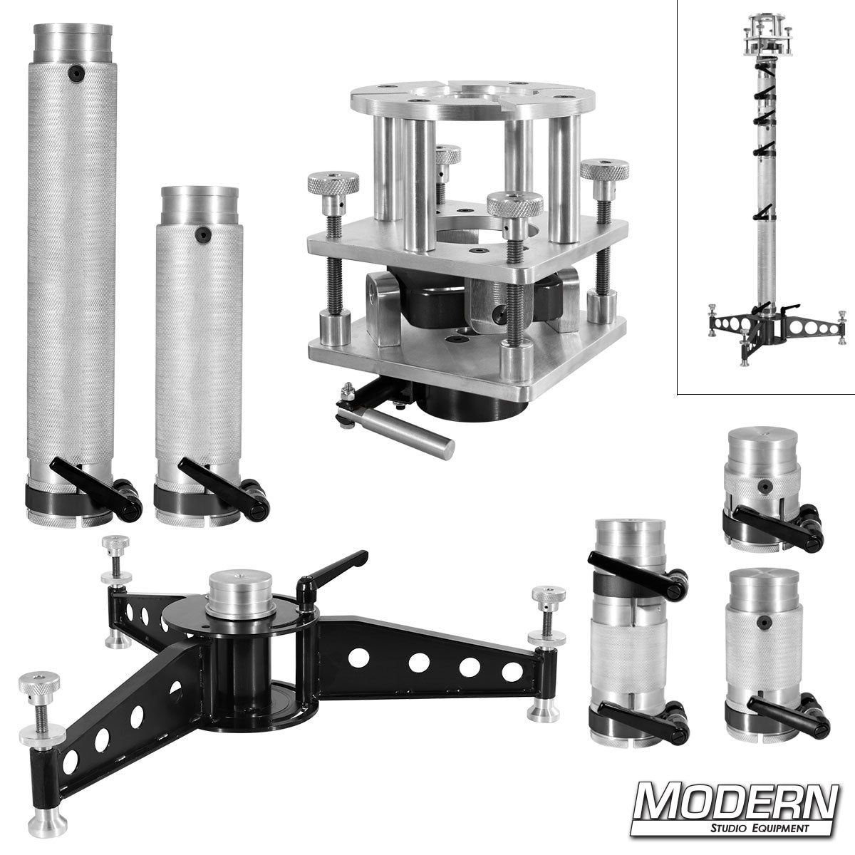 Modern Bazooka Complete with 4-Way Leveling Head