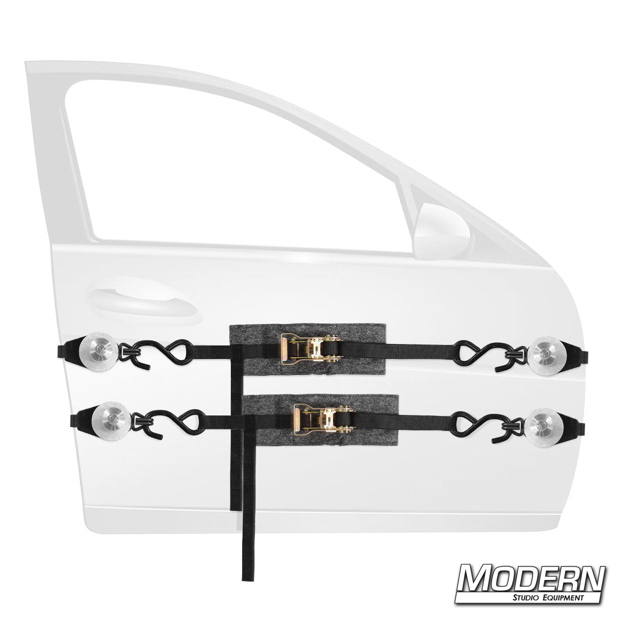 Door mount kit for 1-1/2 inch Speed-Rail® – professional grip hardware for secure pipe rigging, mounting, and camera support in film and television production. P4