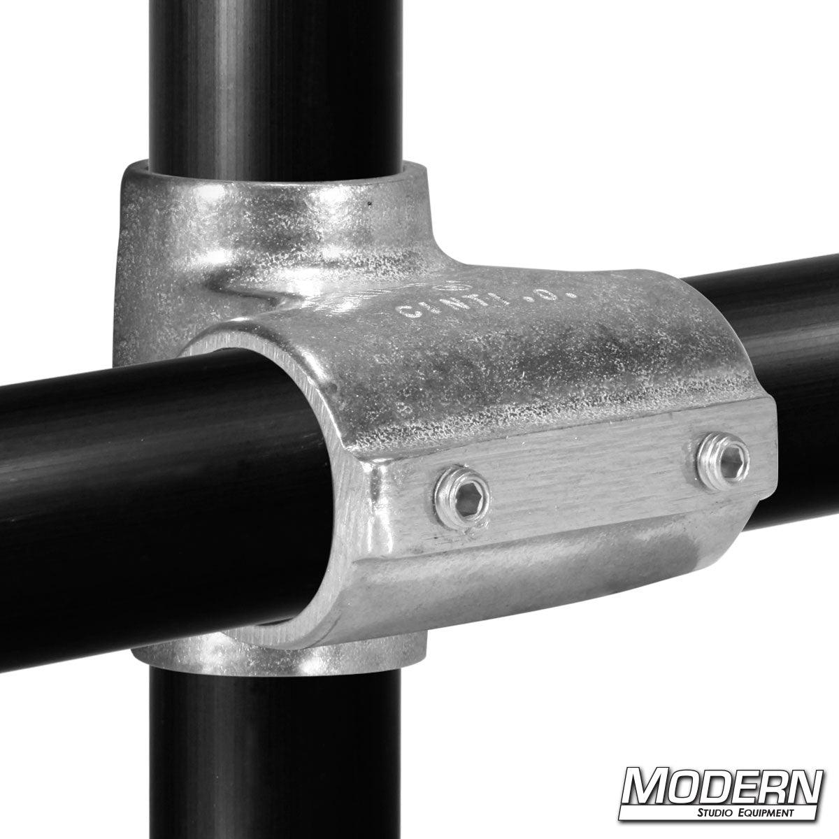 Hollaender Fitting Cross for 1-1/2 inch Speed-Rail structural pipe systems