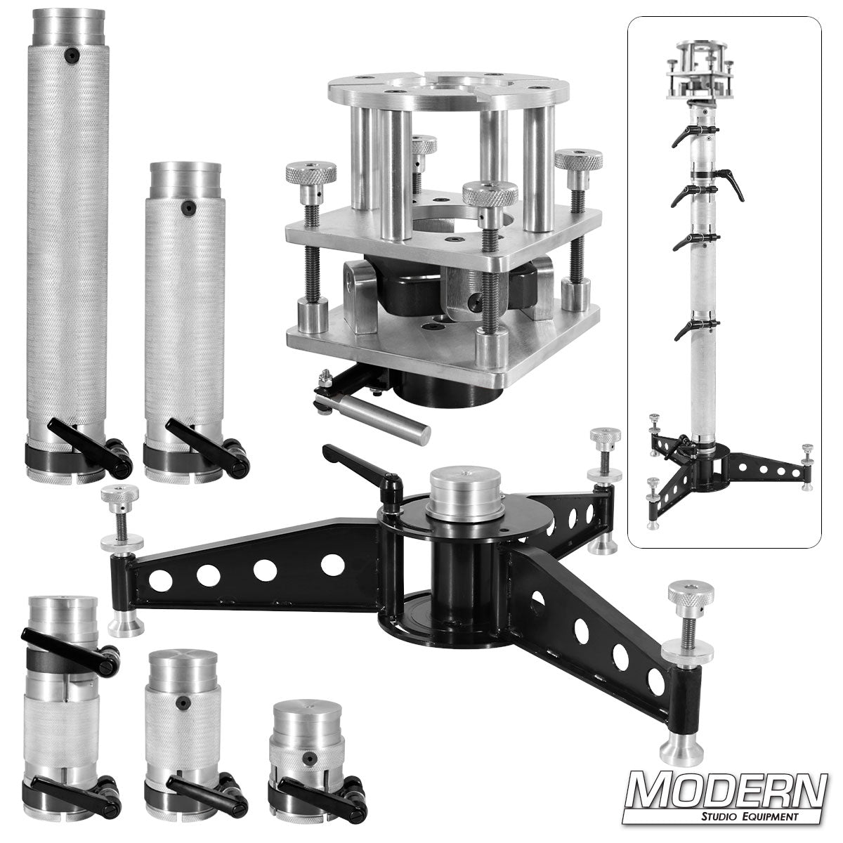 Modern Bazooka Complete with 4-Way Leveling Head