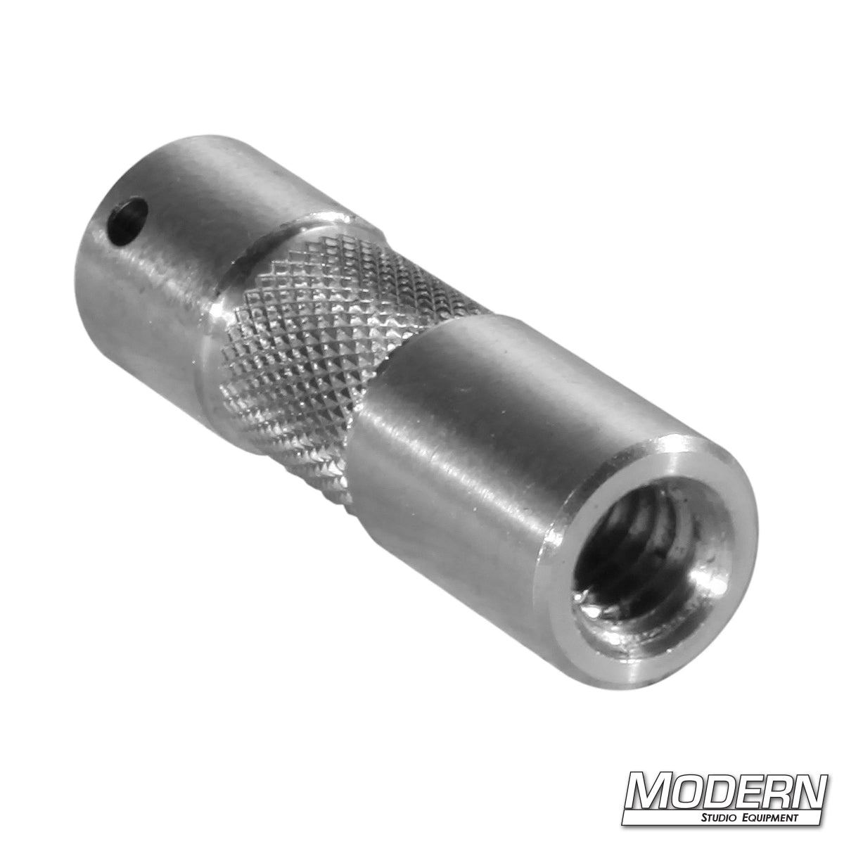 2-Inch Aluminum Baby Pin with 3/8-Inch Female Thread – Lightweight Grip Hardware for Film Lighting and Rigging | Modern Studio Equipment