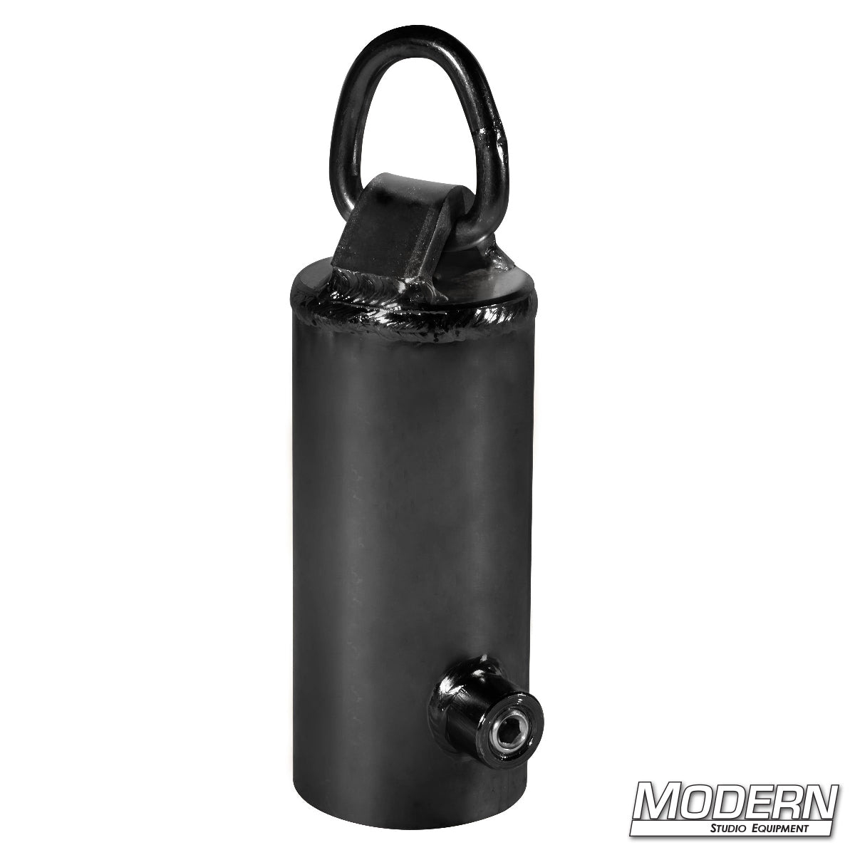 Pipe cap with D-Ring for 1-1/4 inch Speed-Rail, grip equipment for rigging