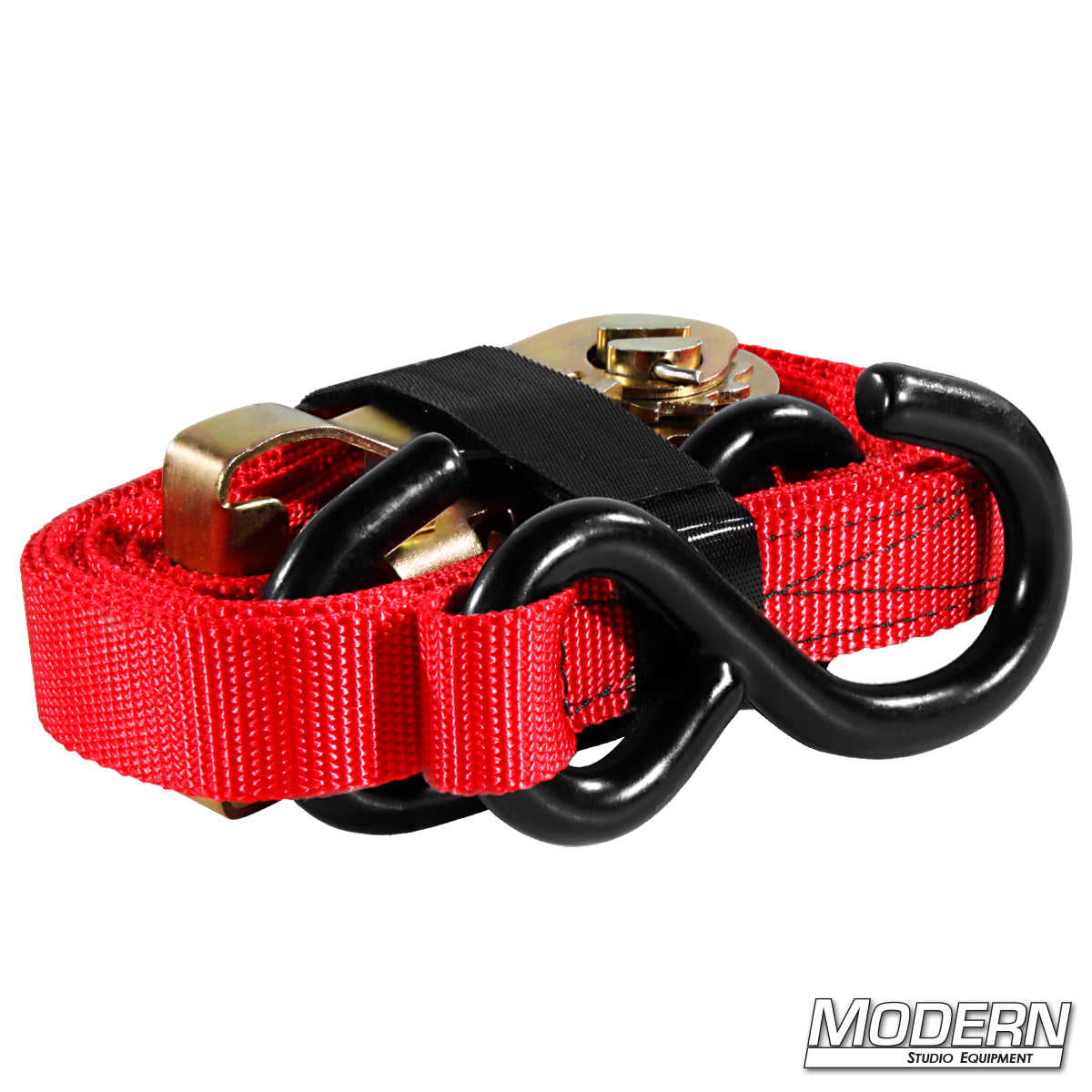 1-Inch x 12-Foot Ratchet Strap – Heavy-Duty Tie-Down for Securing Film and Grip Equipment | Modern Studio Equipment