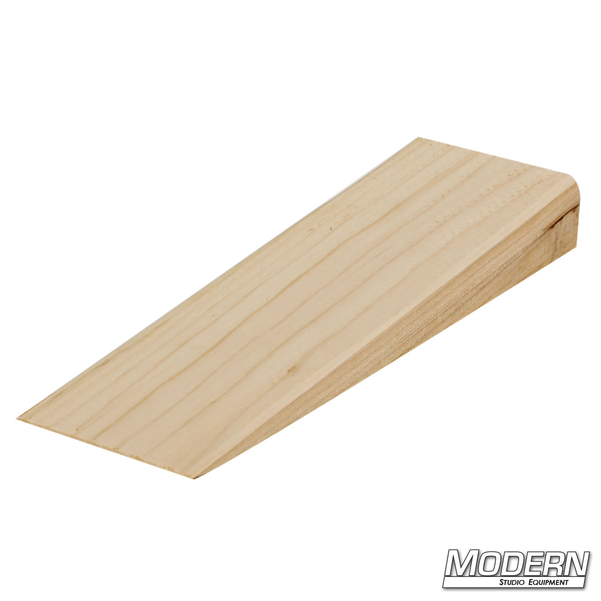 Track Wedge – Stabilizing wedge used for leveling and securing dolly track on uneven terrain during film and video production.