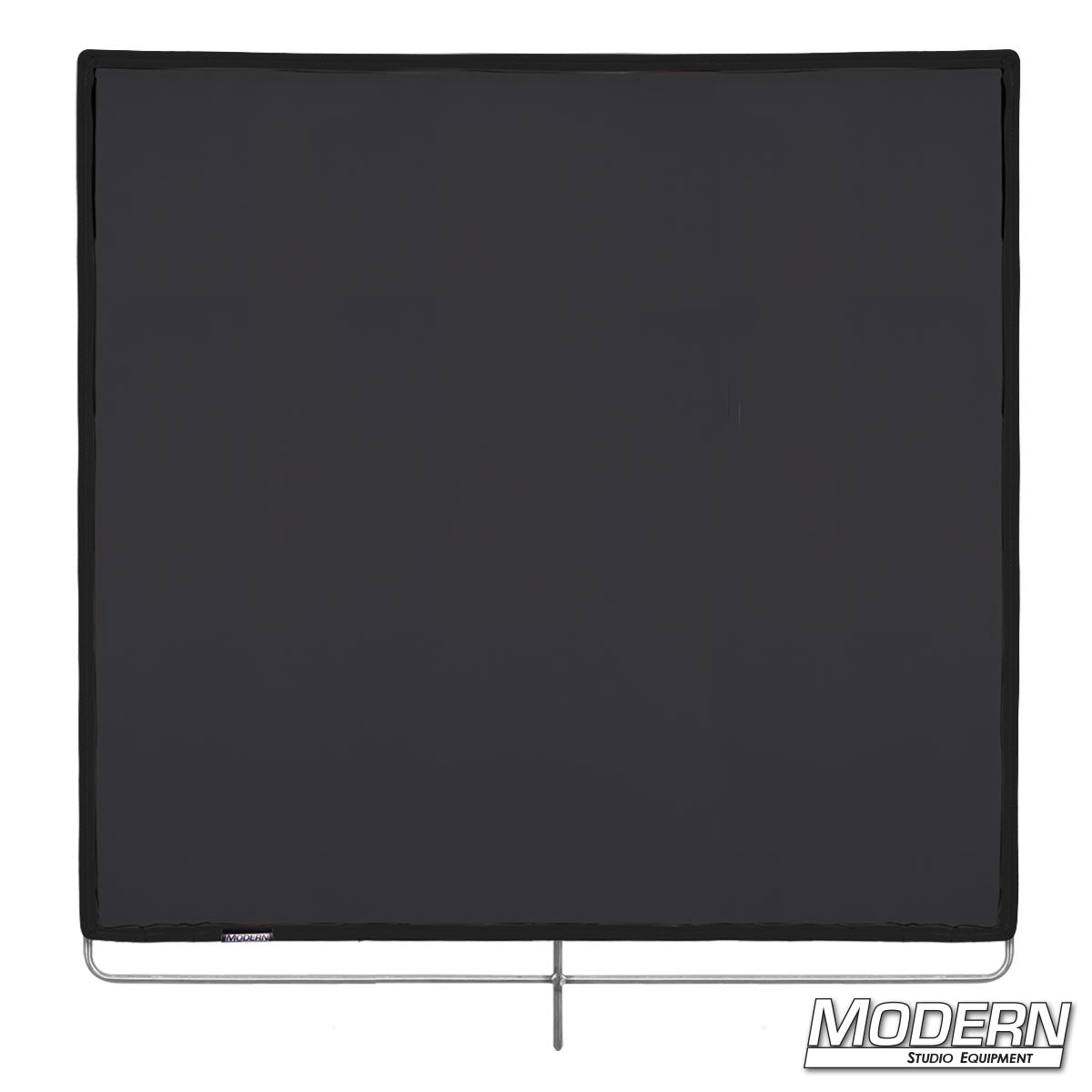40 by 40 inch black artificial silk scrim for soft light diffusion in professional film, TV, and photography lighting setups.