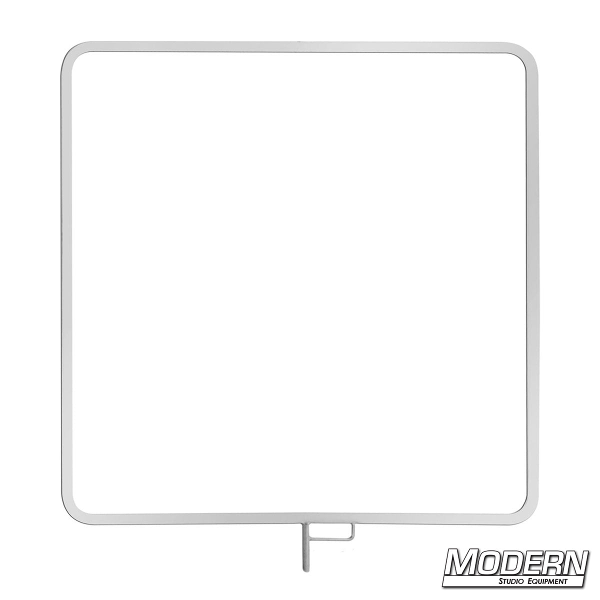 40 by 40 inch flat gel frame for holding gels and diffusion materials in professional film, television, and photography lighting setups.
