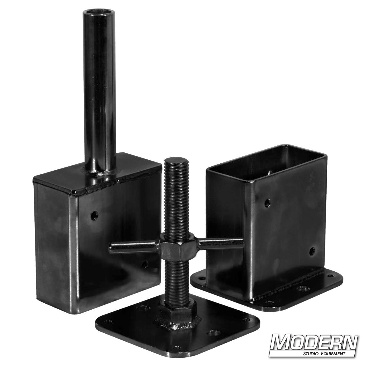 Supporto da Muro Kupo KCP‑712 – Set Wall Spreader per Tubo 1,5″ Sch. 40 in Acciaio Cromato – Montaggio Fari, Luci, Fondali – Regolabile Orizzontalmente e Verticalmente