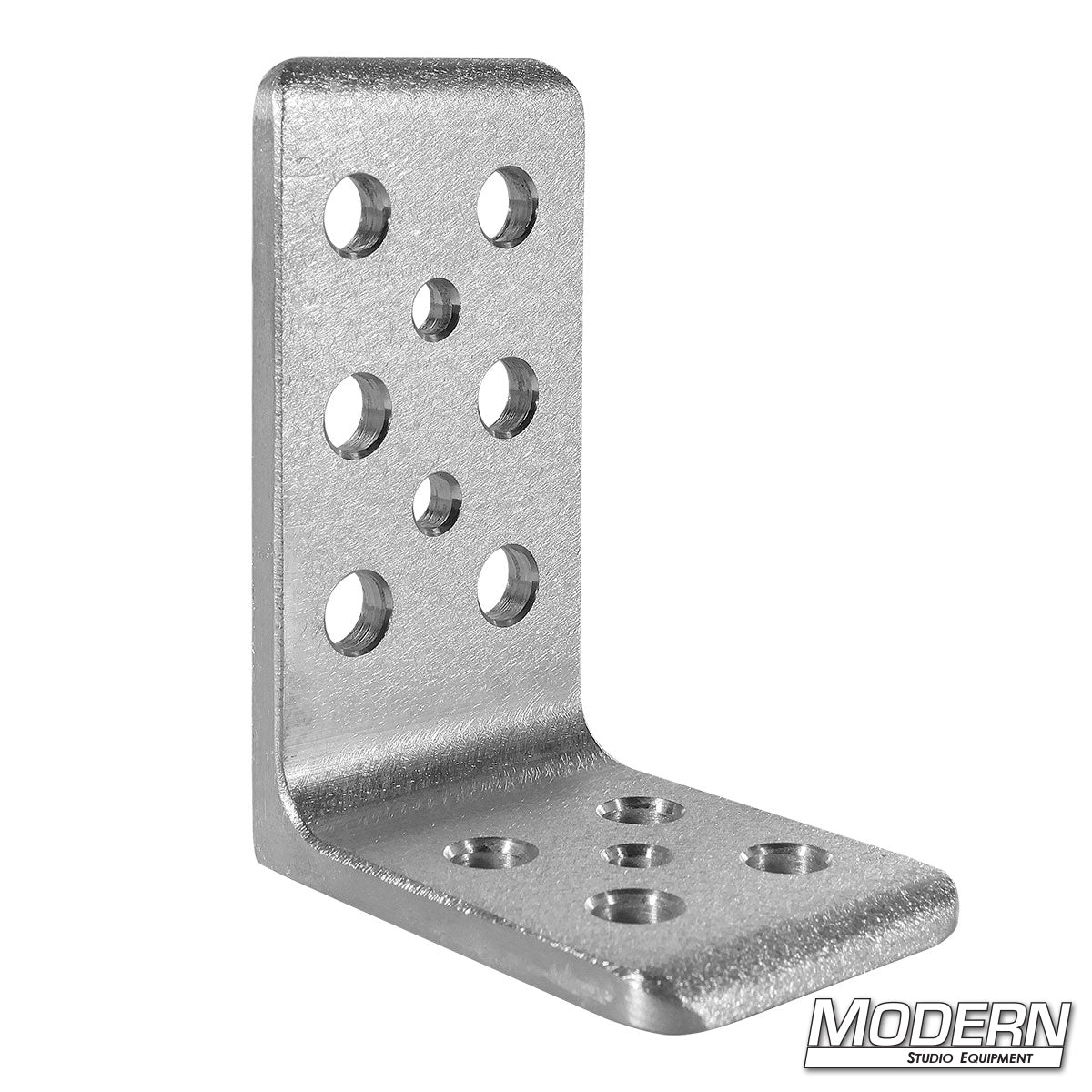3 x 4 inch 6061 aluminum Cheese L-Plate with 3/8 and 1/4 inch mounting holes for camera and film rigging