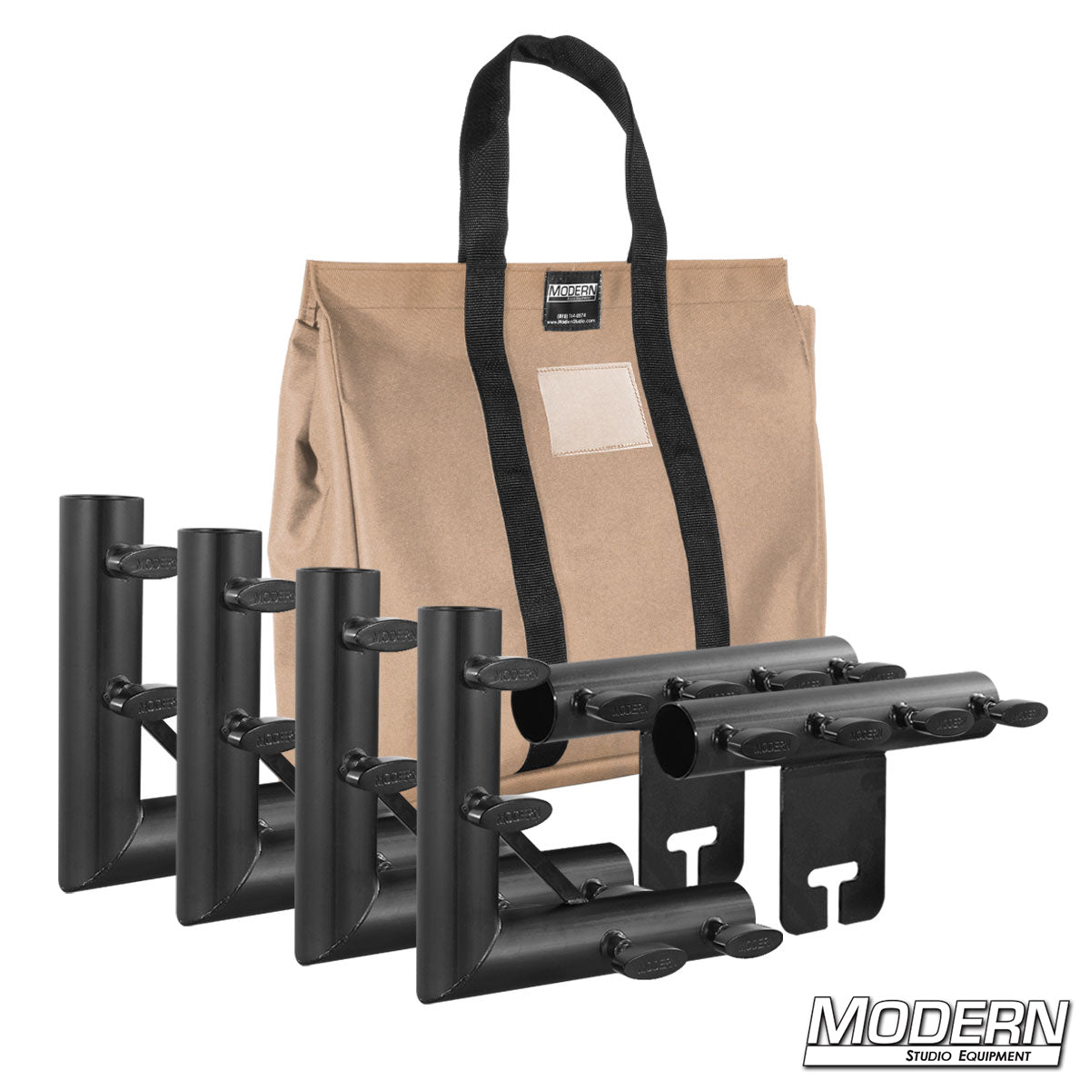 1-1/2-Inch Frame Kit in TAN – Professional Speed-Rail® Grip Frame for Film Lighting and Rigging | Modern Studio Equipment