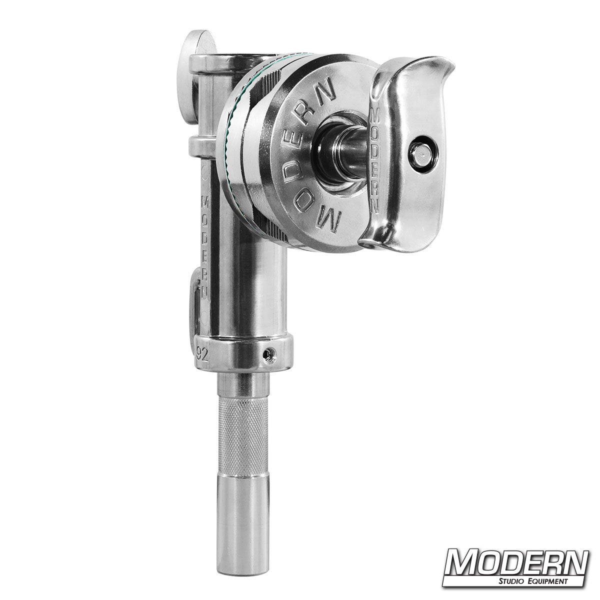 4-1/2-inch Junior grip head designed for securely holding large lighting control tools such as flags, scrims, and reflectors on professional film and television sets.