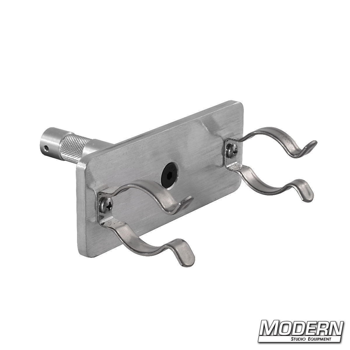 Dual Fluorescent T12 Lamp Holders with Pin — durable light tube holders with grip pin for film, TV, studio lighting, and rigging setups | Modern Studio Equipment