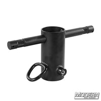 Front Receiver with Baby Pins for Pipe Boom Kit for 1-1/4
