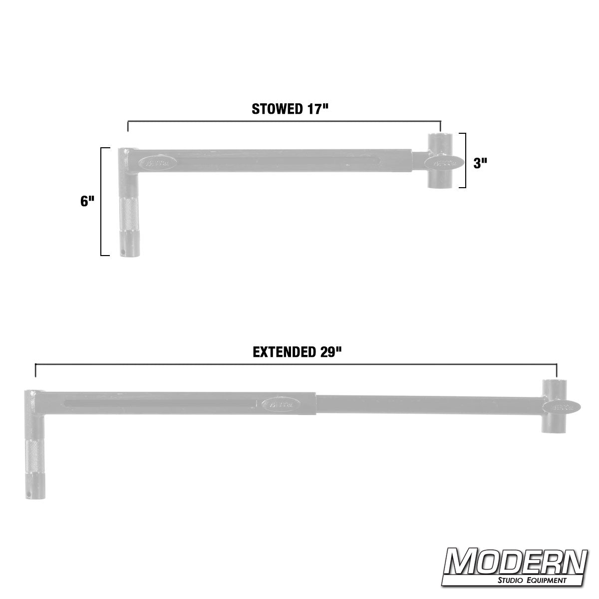 Telescoping Junior Offset Arm