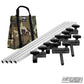 4′×4′ grip frame with full-length 4′ tubes with T-handles and Camo bag— perspective view | Modern Studio Equipment