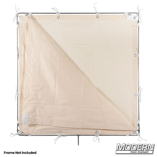 4' x 4' Slip-On Unbleached Muslin Floppy