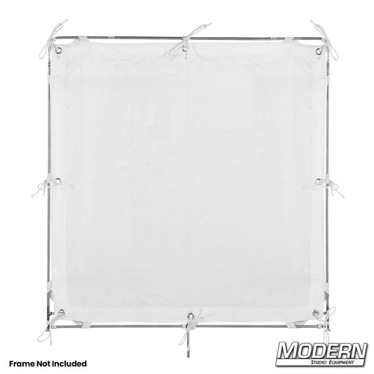 40" x 40" Slip-On White Artificial Silk