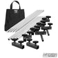 6′×6′ frame kit (3′ tubes) with T-handles — Black carry bag | Modern Studio Equipment