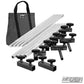 6′×6′ frame kit (3′ tubes) with T-handles — gray carry bag | Modern Studio Equipment