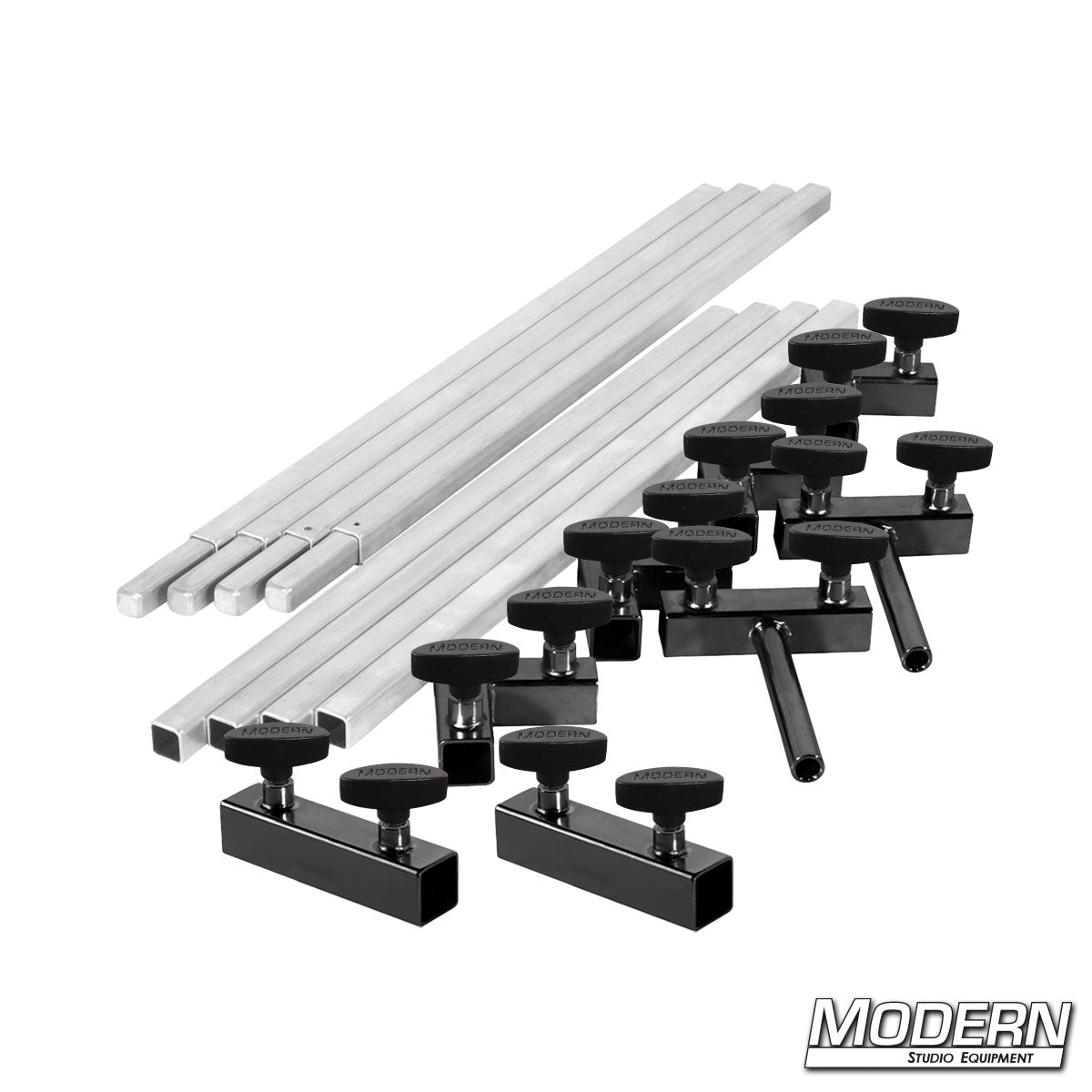6′×6′ frame kit (3′ tubes) with T-handles | Modern Studio Equipment