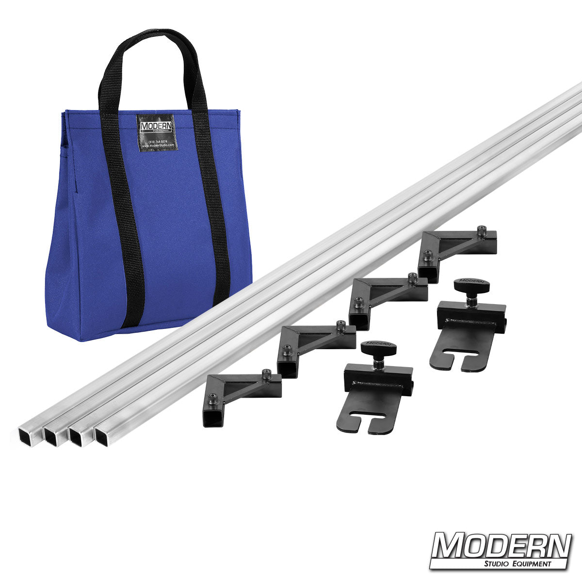 Modern's breakdown frame with Blue bag