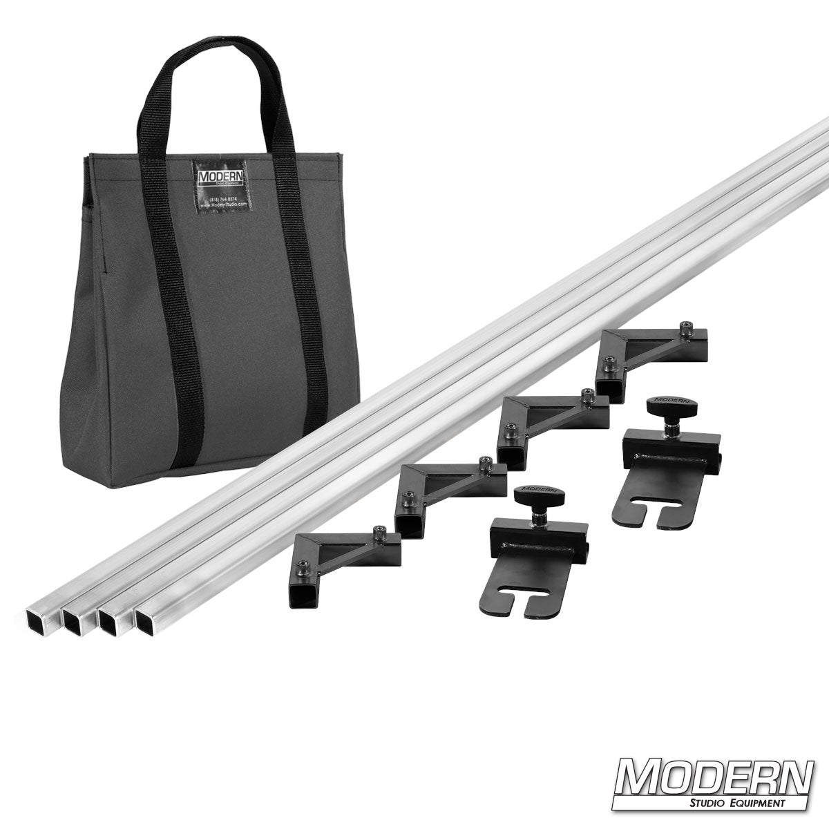 Modern's breakdown frame with Gray bag