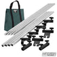 12' x 12' Breakdown Frame with green transport bag and T-Handles– professional grip frame system for on-set lighting | Modern Studio Equipment