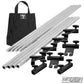 12' x 12' Breakdown Frame with black transport bag and T-Handles– professional grip frame system for on-set lighting | Modern Studio Equipment
