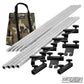12' x 12' Breakdown Frame with Camo transport bag and T-Handles– professional grip frame system for on-set lighting | Modern Studio Equipment