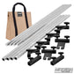 12' x 12' Breakdown Frame with Tan transport bag and T-Handles– professional grip frame system for on-set lighting | Modern Studio Equipment