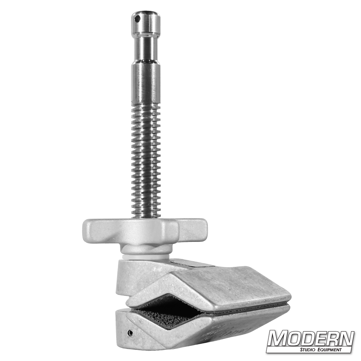 Cardellini end jaw clamp used for film and television rigging to mount lights and accessories