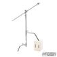 40" C-Stand Complete With Grip Head & 40" Extension Arm.