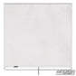 Large bleached muslin flag with bright white cotton fabric on welded metal frame for soft light shaping.