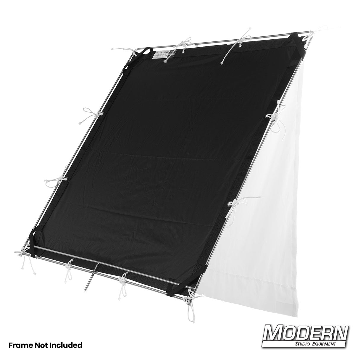4' x 4' Slip-On Goyette Book-Light Floppy with Ultrabounce and Silent 1/2 Grid for film production lighting control