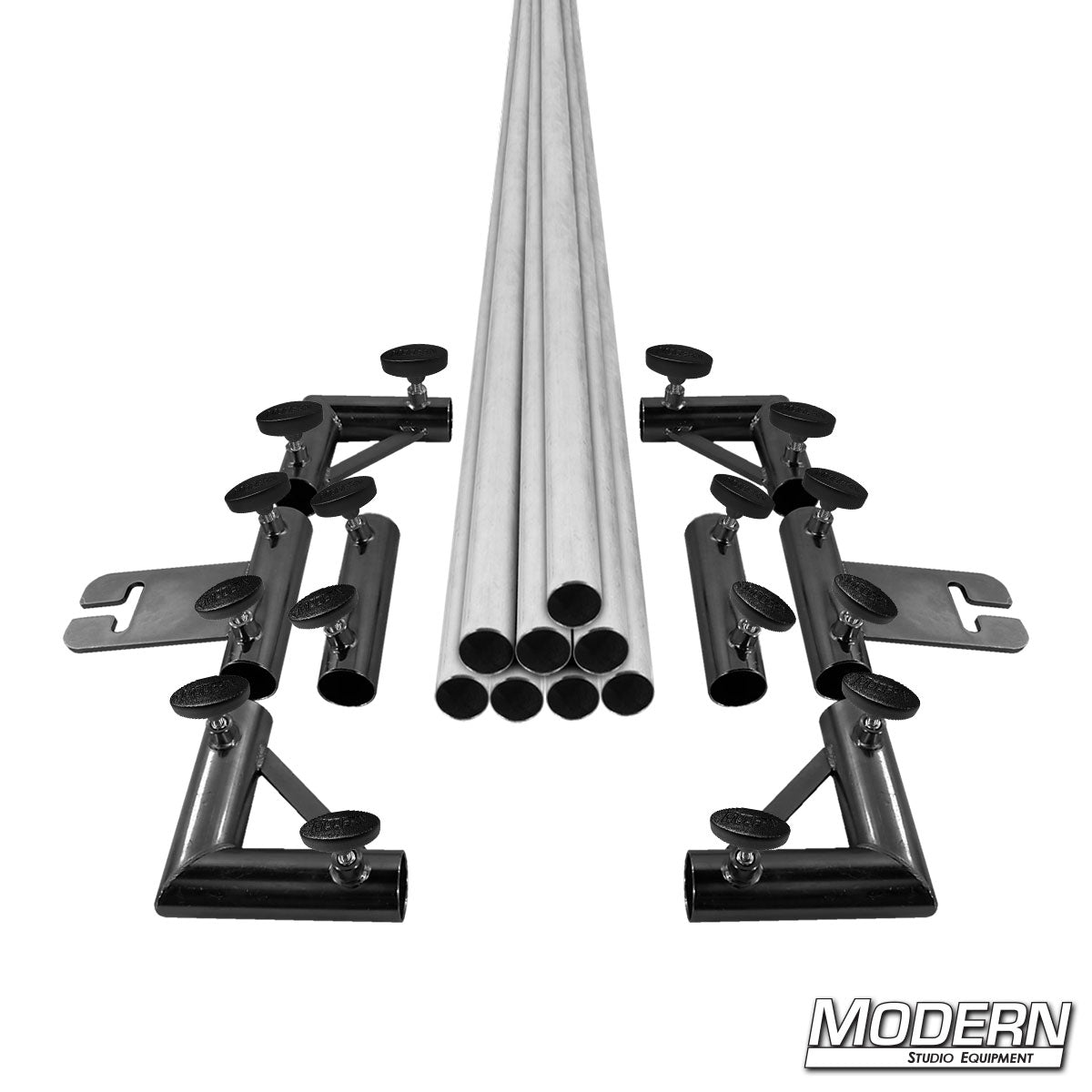 8' x 8' Breakdown Frame for Speed-Rail® with T-Handles— heavy-duty aluminum grip frame for film & TV production, lighting, and rigging equipment | Modern Studio Equipment