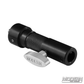 Baby female and junior receiver to 3/8 inch male steel adapter for mounting cameras, monitors, lighting accessories, and grip equipment