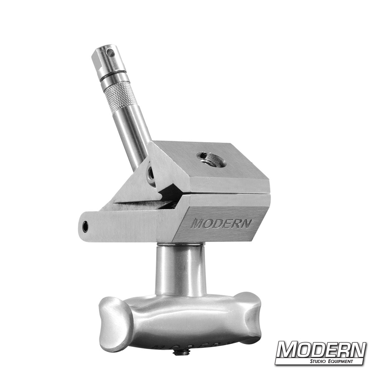 Big Bite Baby aluminum grip clamp with positional 5/8 inch baby pin for professional film and studio lighting