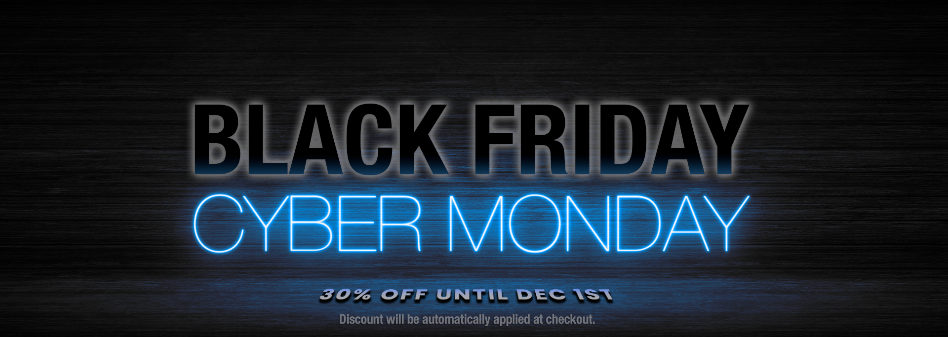 Black Friday and Cyber Monday Sale. Modern Studio Equipment