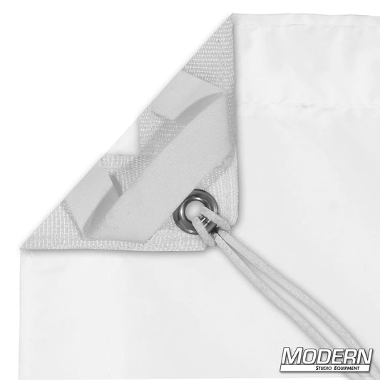 Bleached muslin fabric for film and photography, ideal diffusion material for softening and controlling studio and location lighting