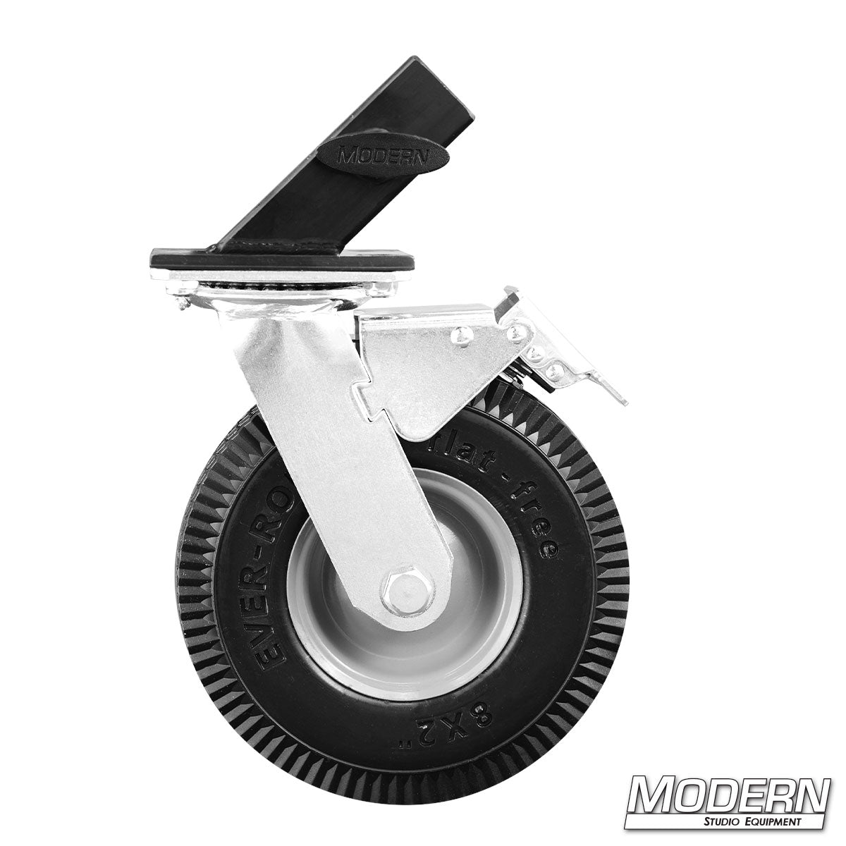 EZ Roller Mambo Combo Wheel. Side view with locked position.