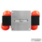 Eight Wheels Per Corner Skateboard Bracket (Set of 4) top view