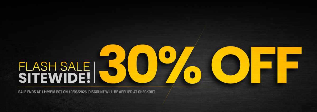 30% off flash sale