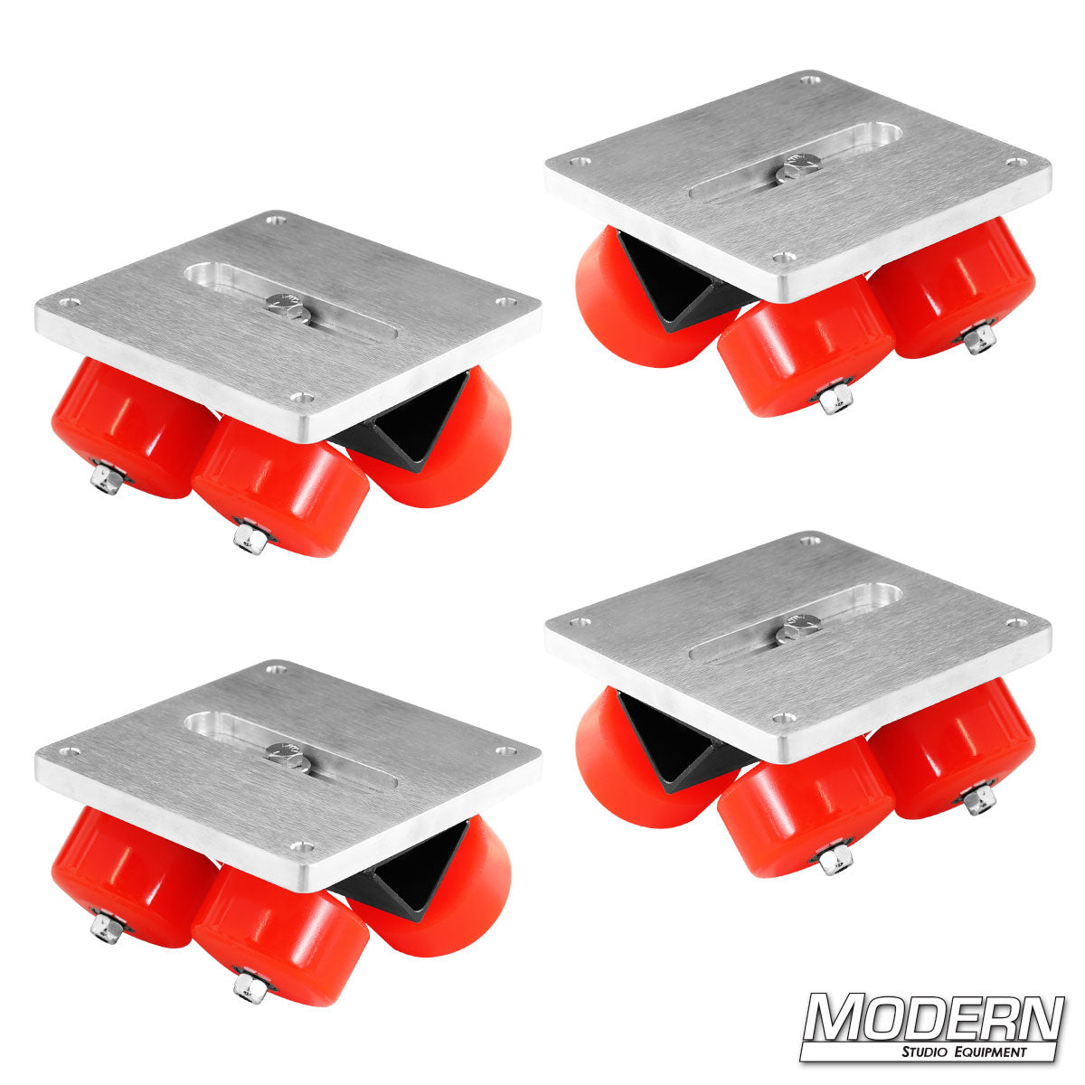 Four Wheels Per Corner Skateboard Bracket (Set of 4)