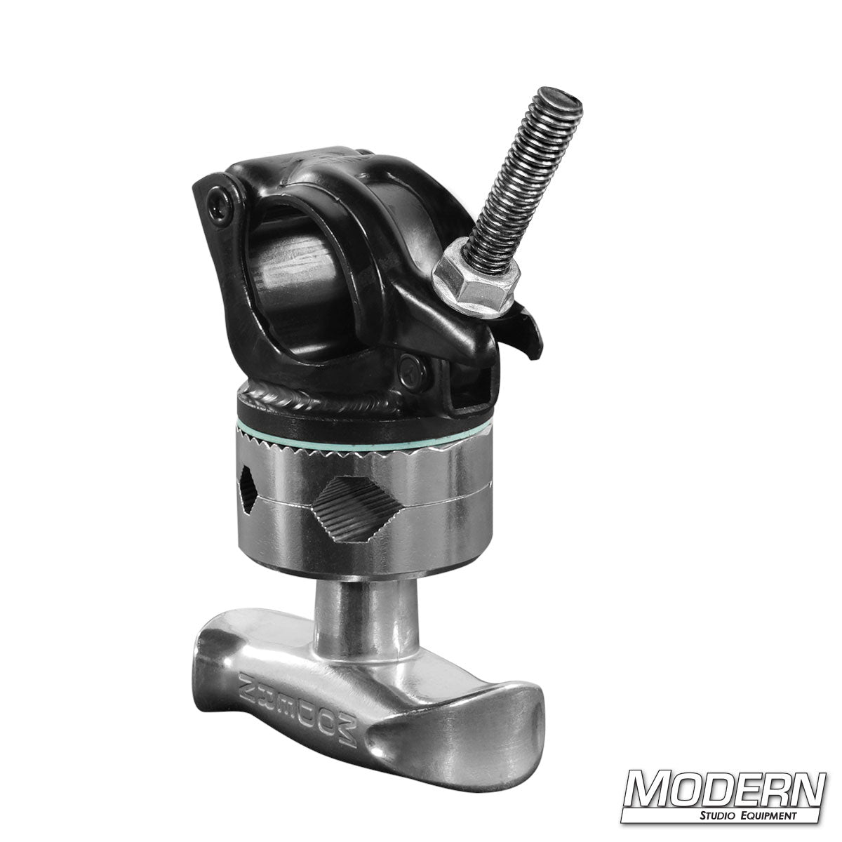ALT Text

Heavy-duty Grid Clamp Grip Head with adjustable locking handles for overhead lighting and grip equipment rigging on film and television studio sets.