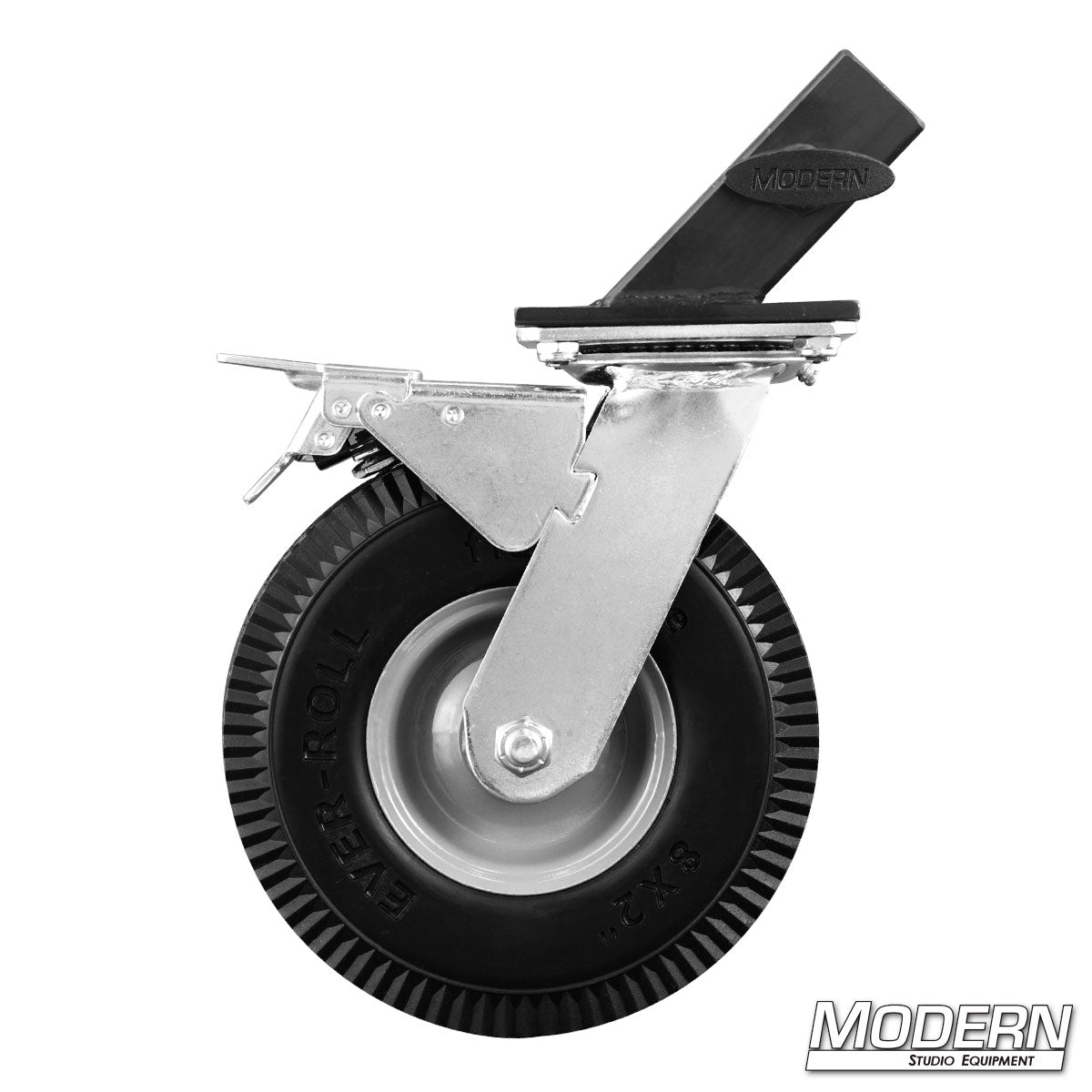 EZ Roller Mambo Combo Wheels. side view in unlocked position